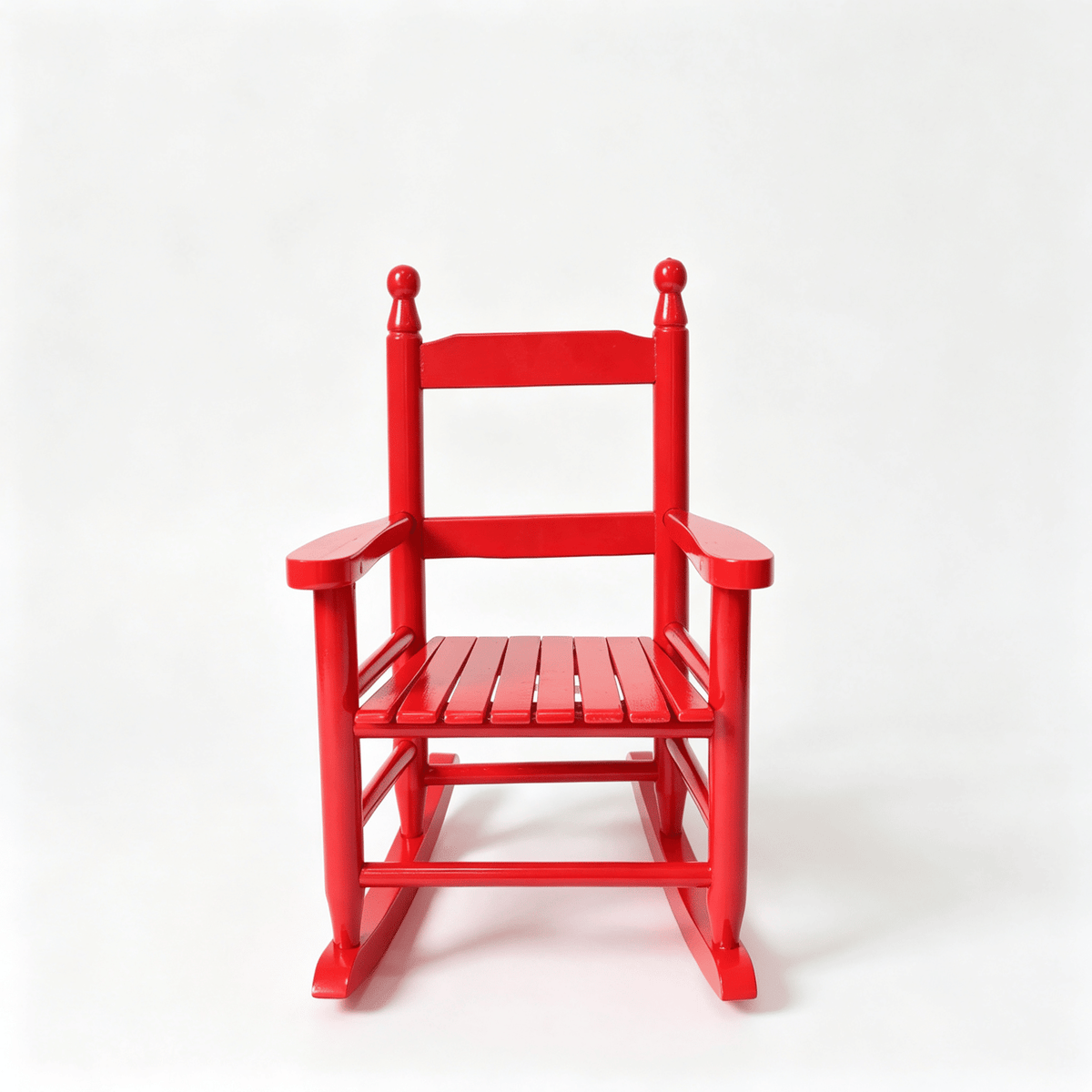 Children's rocking rose red chair- Indoor or Outdoor -Suitable for kids-Durable