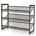 Adjustable to Flat or Slant Shoe Organizer Stand