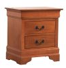 Glory Furniture Louis Phillipe G3160-N Nightstand , Oak
