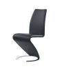 MARCUS BLACK DINING CHAIRS (KIT OF 2)