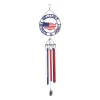 Patriotic Welcome Weathervane Wind Chime for Friends & Family