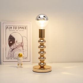 Nordic LED Desk Lamp for Bedroom Bedside Bar Korean Ins Style Table Decor Vintage Night Light Bauhaus Lamps (Body Color: AU Plug  220V, Emitting Color: B- Large)